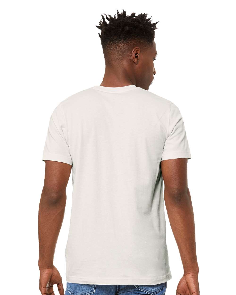 mdl Vintage White Color BELLA + CANVAS Unisex Jersey Tee 