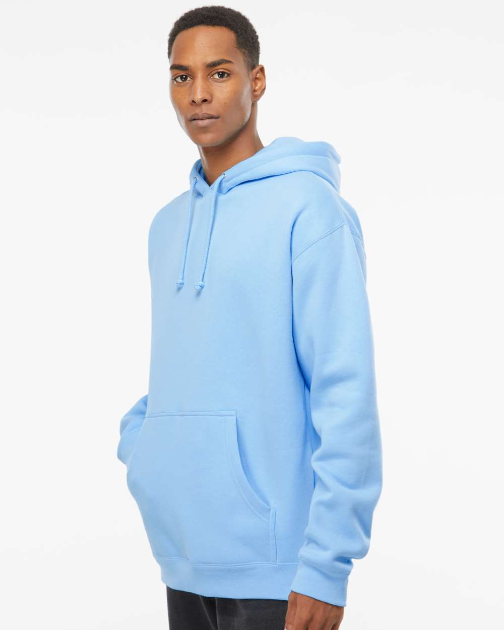 Independent Trading Co. Heavyweight Hooded Sweatshirt IND4000 #colormdl_Blue Aqua