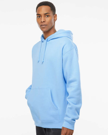 Independent Trading Co. Heavyweight Hooded Sweatshirt IND4000 #colormdl_Blue Aqua