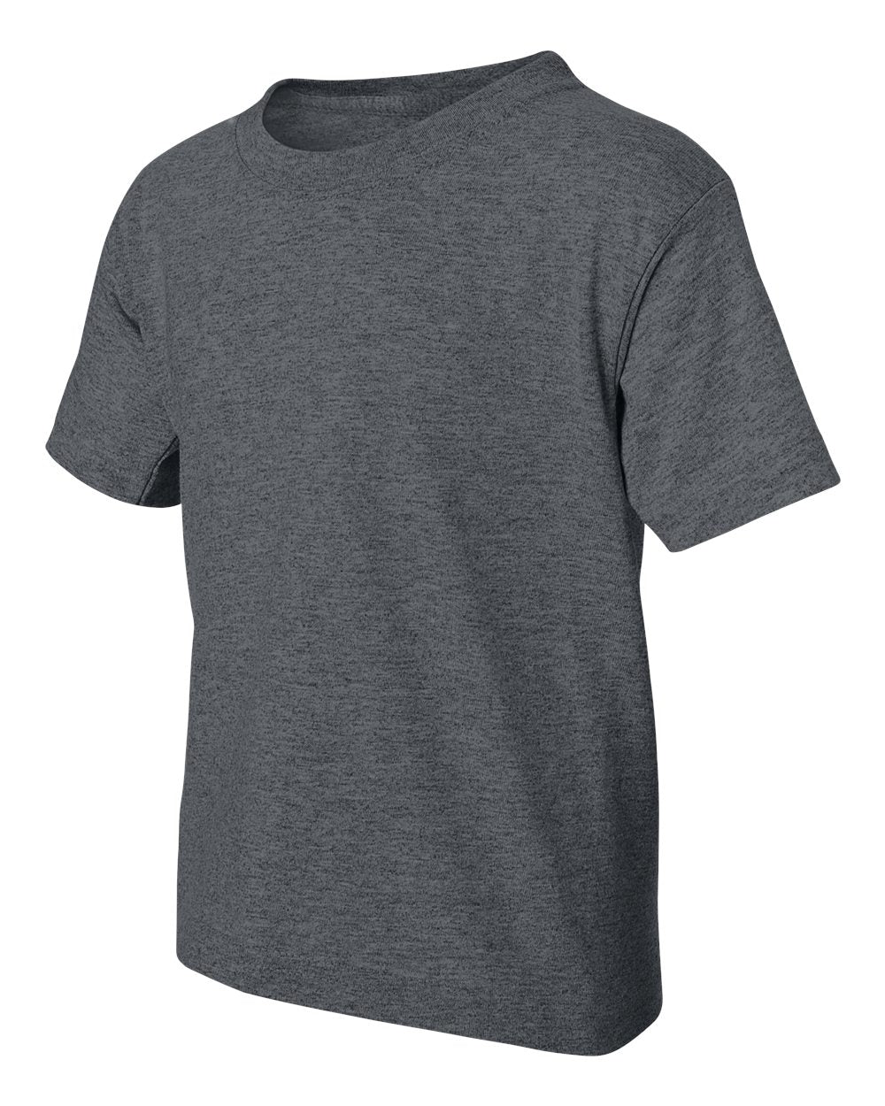Gildan DryBlend® Youth T-Shirt 8000B #color_Dark Heather