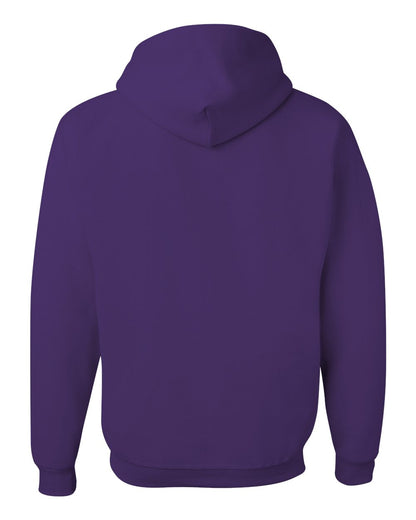 JERZEES NuBlend® Hooded Sweatshirt 996MR #color_Deep Purple