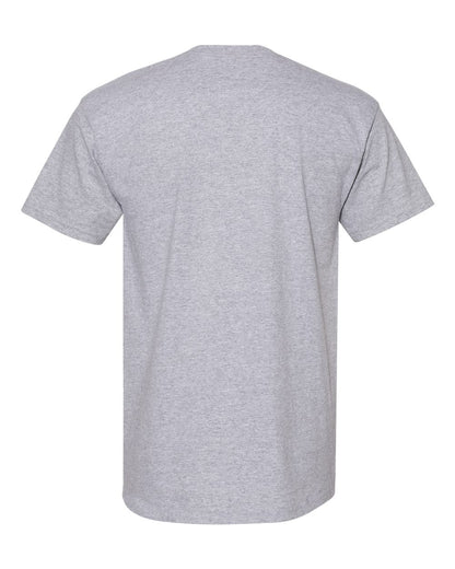 American Apparel Midweight Cotton Unisex Tee 1701 #color_Heather Grey