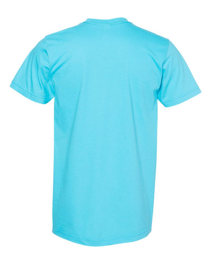 American Apparel Fine Jersey Tee 2001 #color_Turquoise