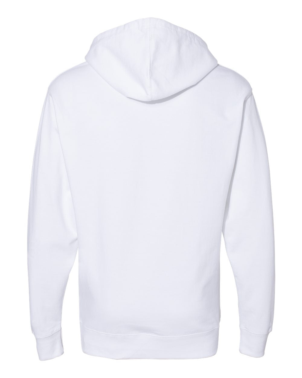 Independent Trading Co. Midweight Hooded Sweatshirt SS4500 #color_White