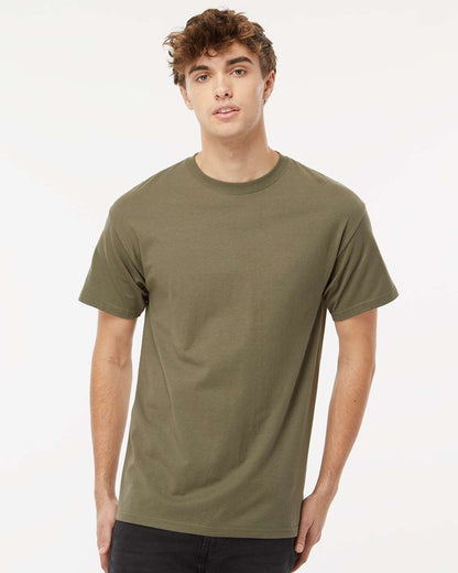 M&O Ring-Spun T-Shirt 5500 #colormdl_Military Green