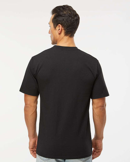 King Fashion Super Weight Jersey Short Sleeve T-Shirt KF900 #colormdl_Black