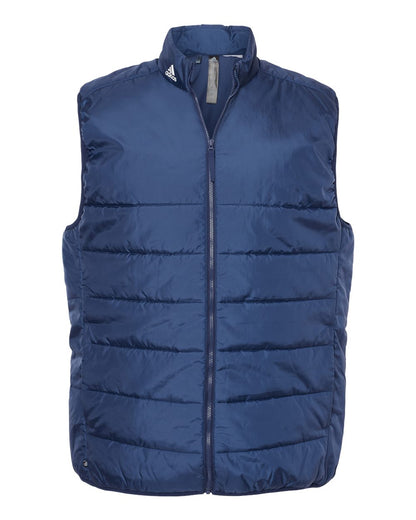 Adidas A572 Puffer Vest #color_Team Navy Blue