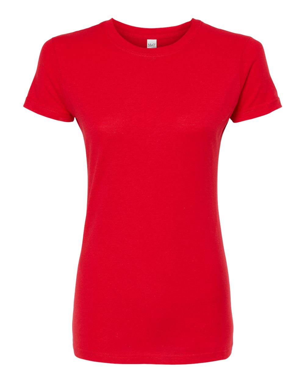 M&O Women's Fine Jersey T-Shirt 4513 #color_Fine Red