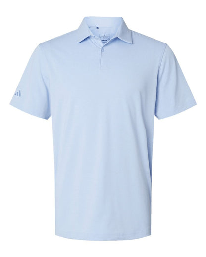 Adidas A590 Blend Polo T-Shirt #color_Blue Dawn Melange