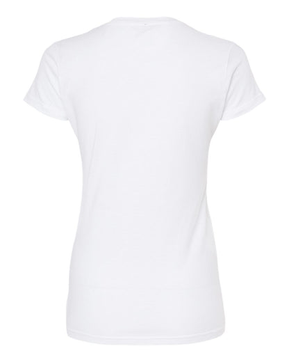 M&O Women's Fine Jersey T-Shirt 4513 #color_Fine White