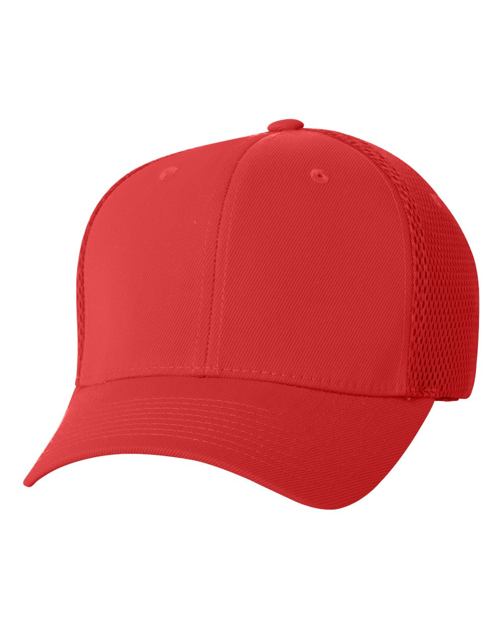 Flexfit Ultrafiber Mesh Cap 6533 #color_Red