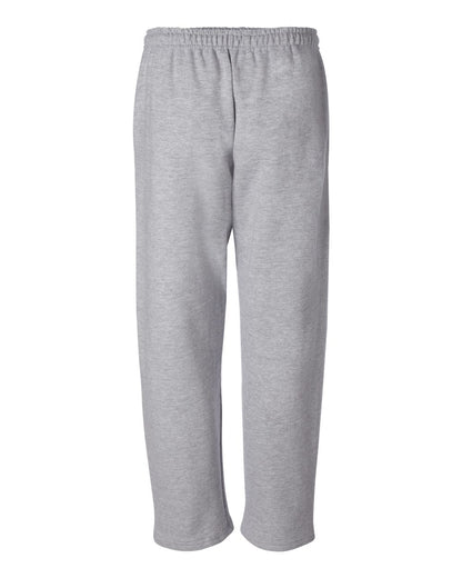 Gildan DryBlend® Open-Bottom Sweatpants with Pockets 12300 #color_Sport Grey