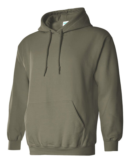 Gildan Heavy Blend™ Hooded Sweatshirt 18500 #color_Military Green