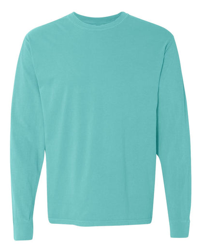 Comfort Colors Garment-Dyed Heavyweight Long Sleeve T-Shirt 6014 #color_Lagoon