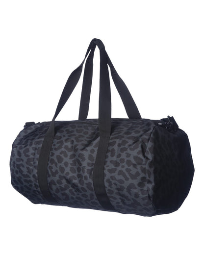 Independent Trading Co. 29L Day Tripper Duffel Bag INDDUFBAG #color_Black Cheetah