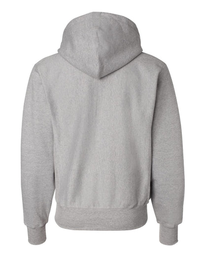 Champion Reverse Weave® Hooded Sweatshirt S101 #color_Oxford Grey