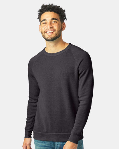 Alternative Champ Eco-Fleece Crewneck Sweatshirt 9575 #colormdl_Eco True Black