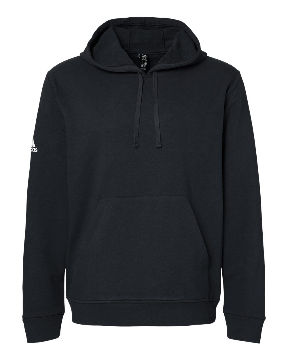 Adidas A432 Fleece Hooded Sweatshirt #color_Black