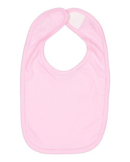 Rabbit Skins Infant Premium Jersey Bib 1005 #color_Pink