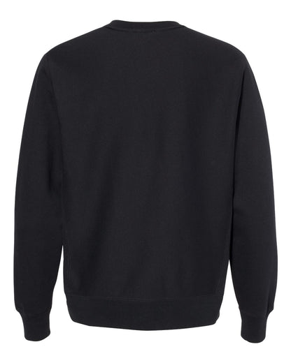 Independent Trading Co. Legend - Premium Heavyweight Cross-Grain Crewneck Sweatshirt IND5000C #color_Black
