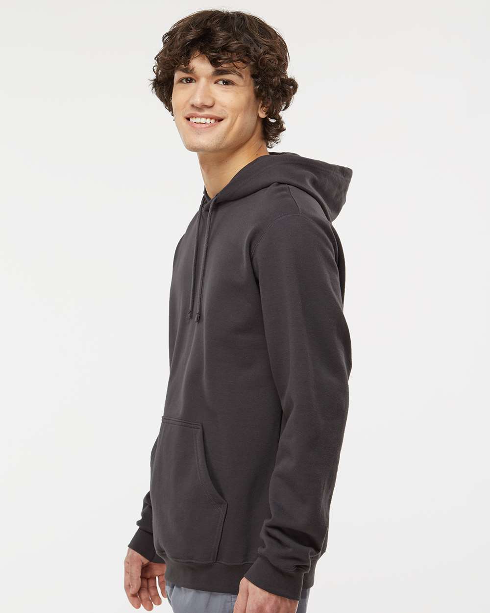 M&O Unisex Pullover Hoodie 3320 #colormdl_Iron