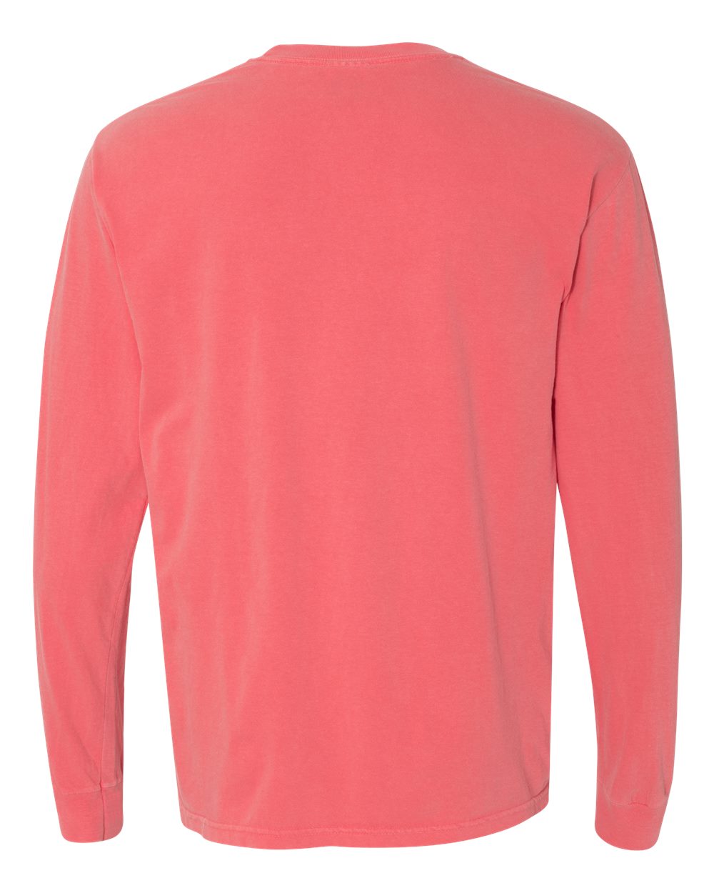 Comfort Colors Garment-Dyed Heavyweight Long Sleeve T-Shirt 6014 #color_Watermelon