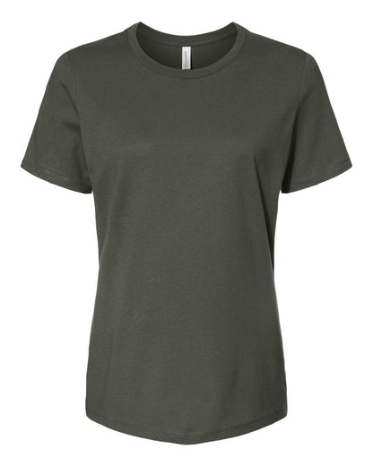 BELLA + CANVAS Women’s Relaxed Jersey Tee 6400 #color_Military Green