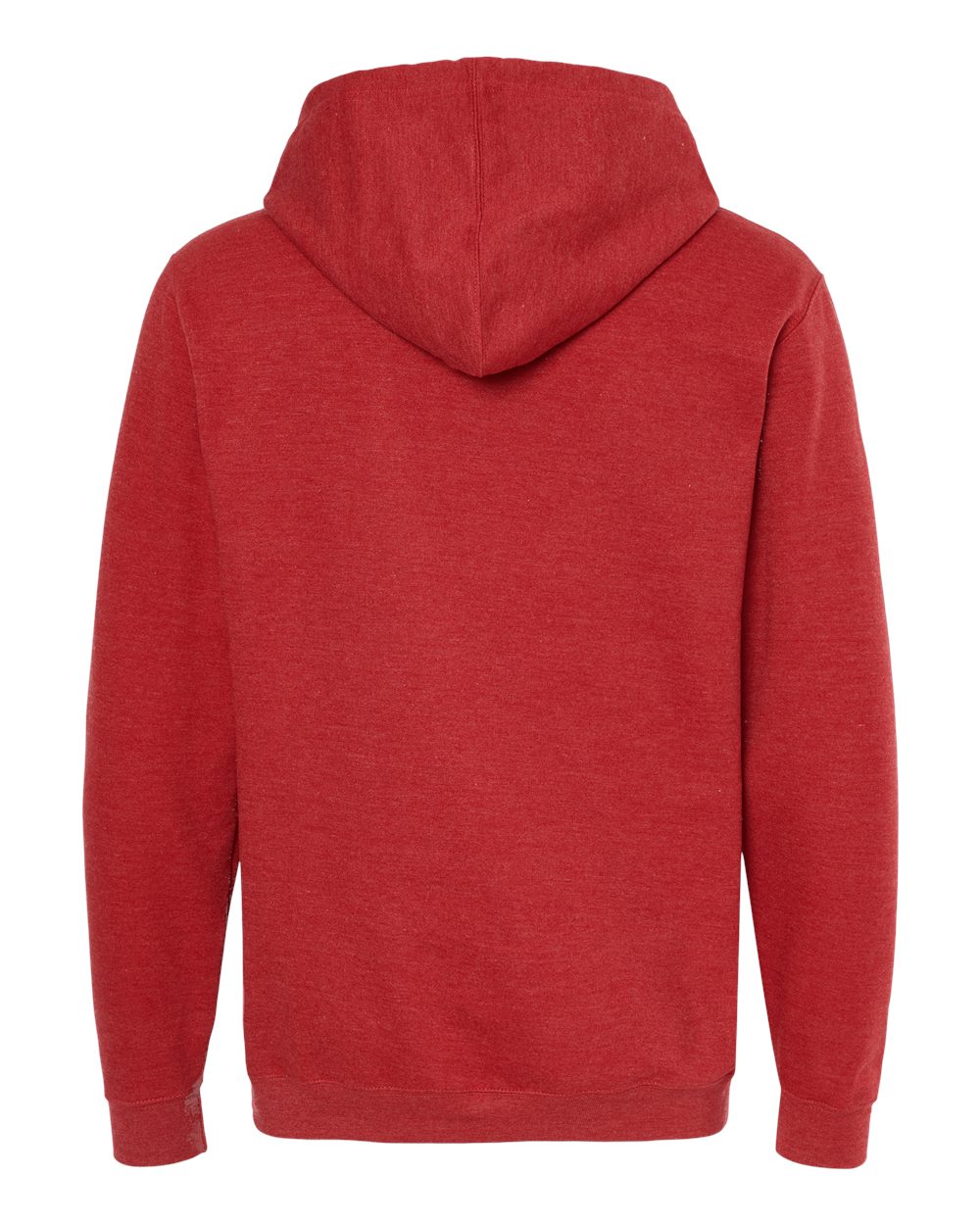M&O Unisex Pullover Hoodie 3320 #color_Heather Red