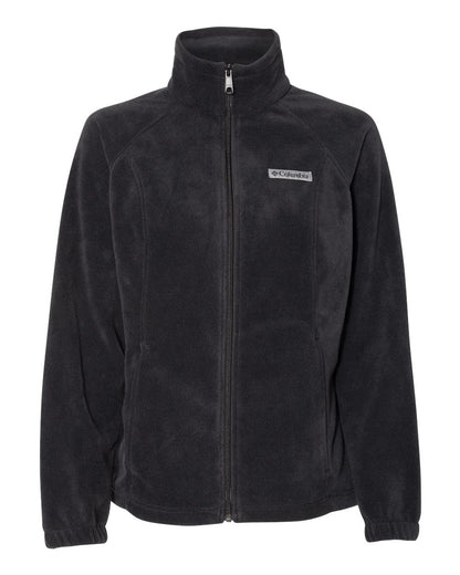 Columbia Women’s Benton Springs™ Fleece Full-Zip Jacket 137211 #color_Black