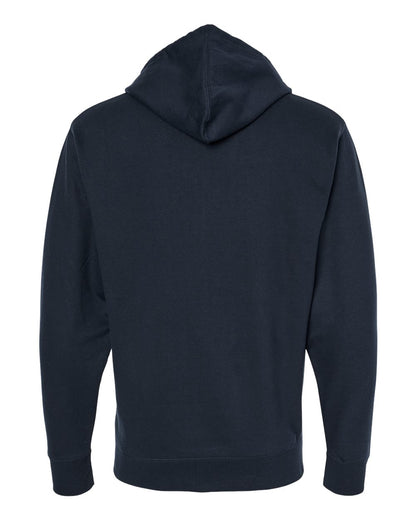 Independent Trading Co. Midweight Full-Zip Hooded Sweatshirt SS4500Z #color_Navy