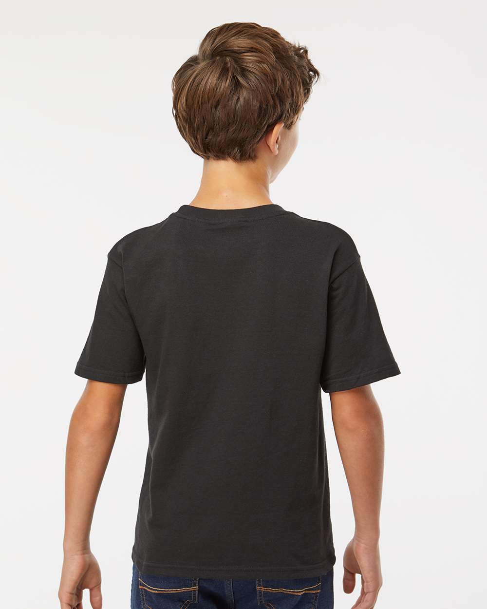 M&O Youth Gold Soft Touch T-Shirt 4850 #colormdl_Black