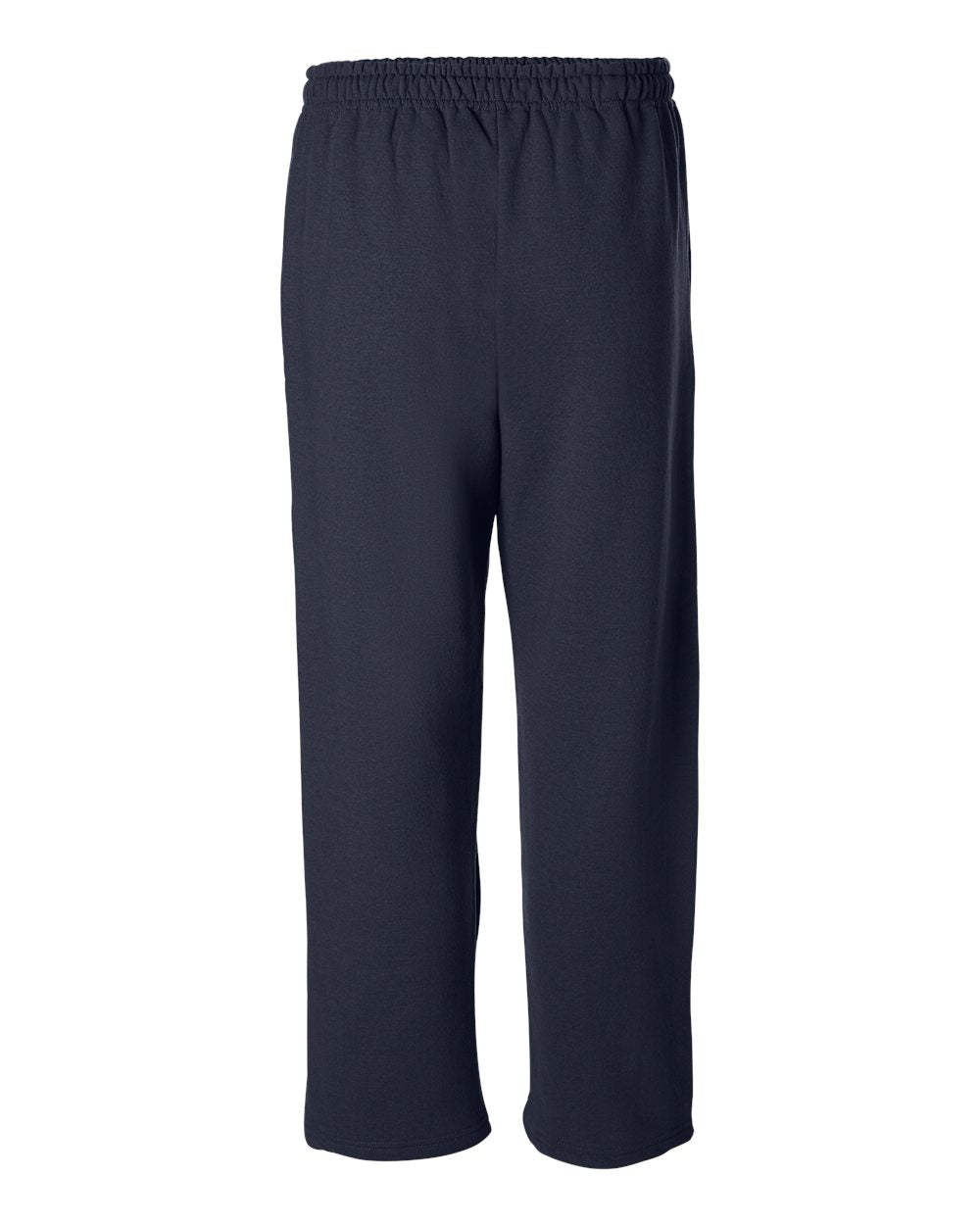 Gildan Heavy Blend™ Open-Bottom Sweatpants 18400 #color_Navy