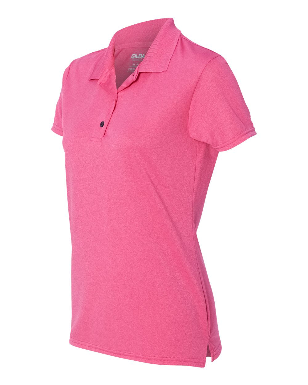 Gildan Performance® Women's Jersey Polo 44800L #color_Marbled Heliconia