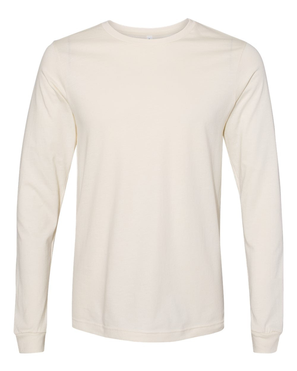 BELLA + CANVAS Unisex Jersey Long Sleeve Tee 3501 #color_Natural