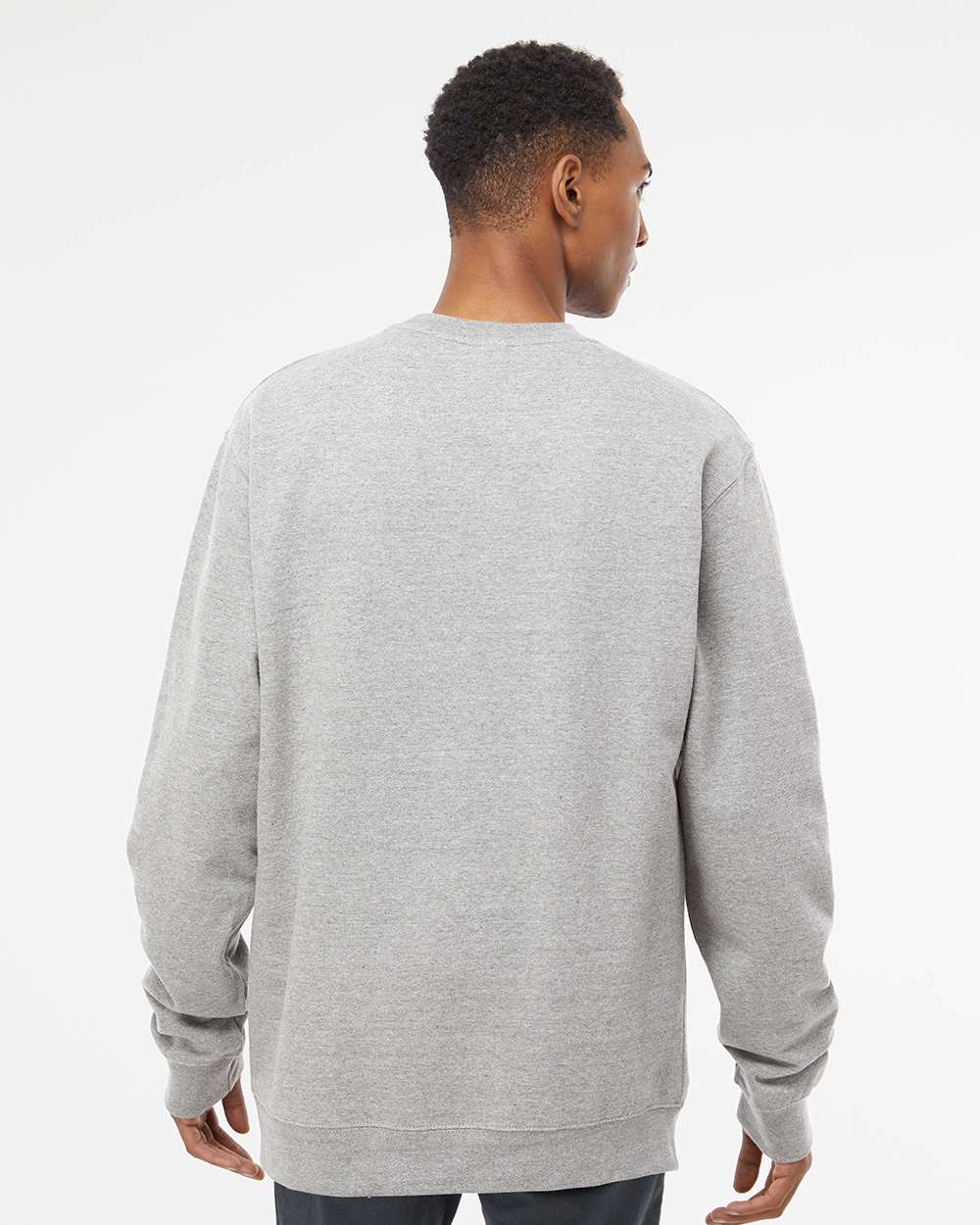 Independent Trading Co. Midweight Sweatshirt SS3000 #colormdl_Grey Heather