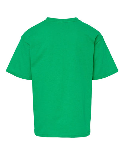 M&O Youth Gold Soft Touch T-Shirt 4850 #color_Irish Green