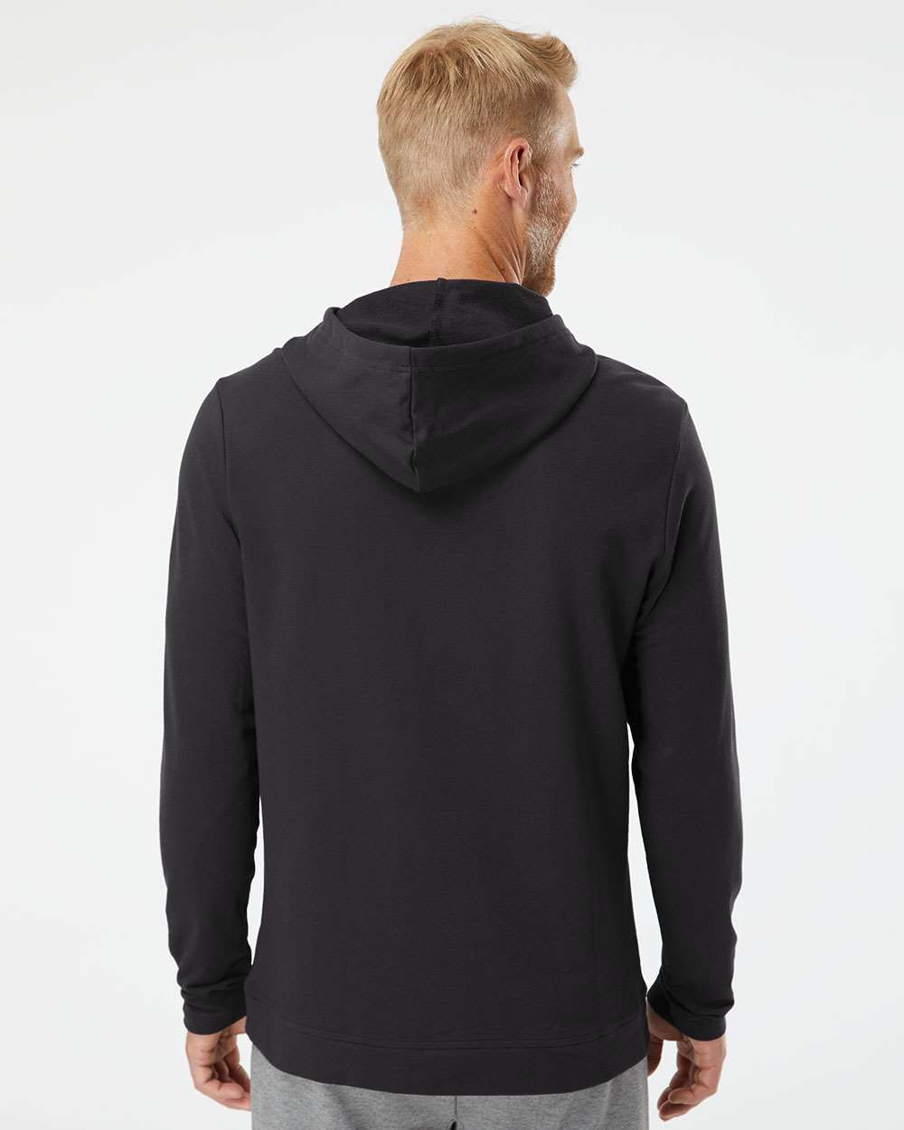Adidas A450 Lightweight Hooded Sweatshirt #colormdl_Black
