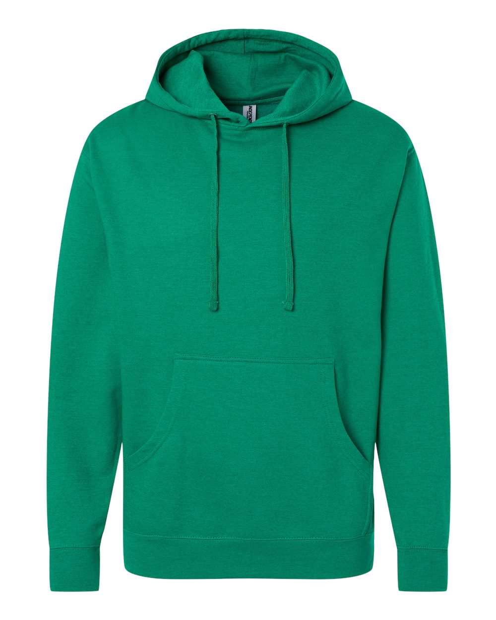 Independent Trading Co. Midweight Hooded Sweatshirt SS4500 #color_Kelly Green Heather