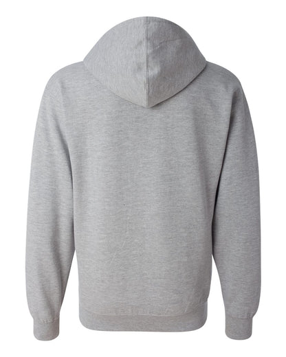 Independent Trading Co. Midweight Full-Zip Hooded Sweatshirt SS4500Z #color_Grey Heather