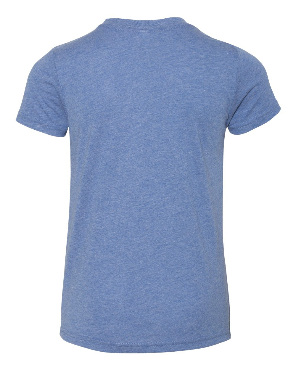 BELLA + CANVAS Youth Triblend Tee 3413Y #color_Blue Triblend