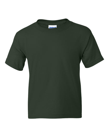 Gildan DryBlend® Youth T-Shirt 8000B #color_Forest Green