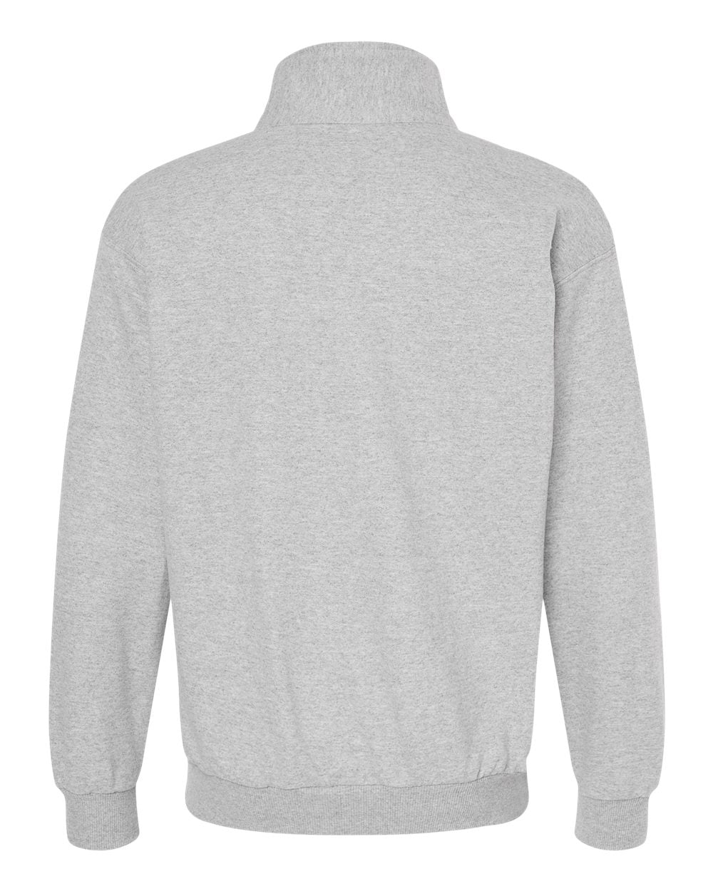 King Fashion Full-Zip Sweatshirt KF9016 #color_Athletic Grey