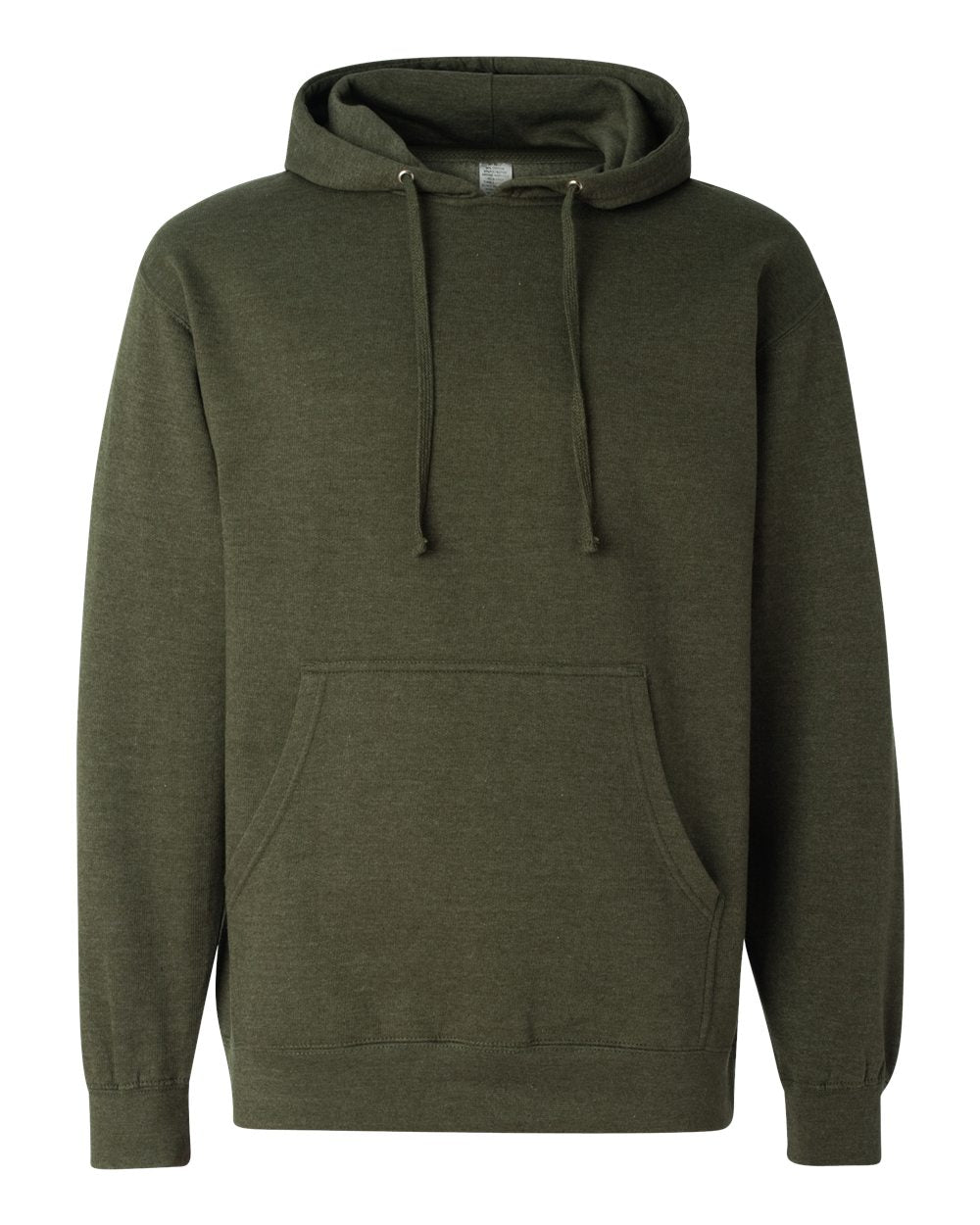 Independent Trading Co. Midweight Hooded Sweatshirt SS4500 #color_Army Heather