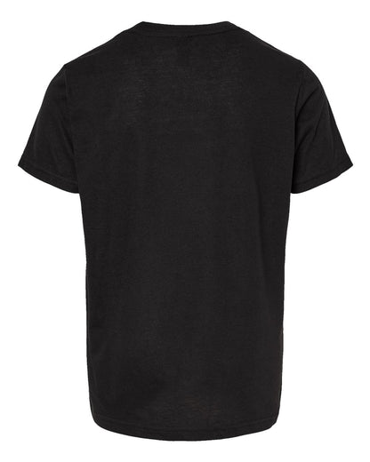 M&O Youth Deluxe Blend T-Shirt 3544 #color_Black