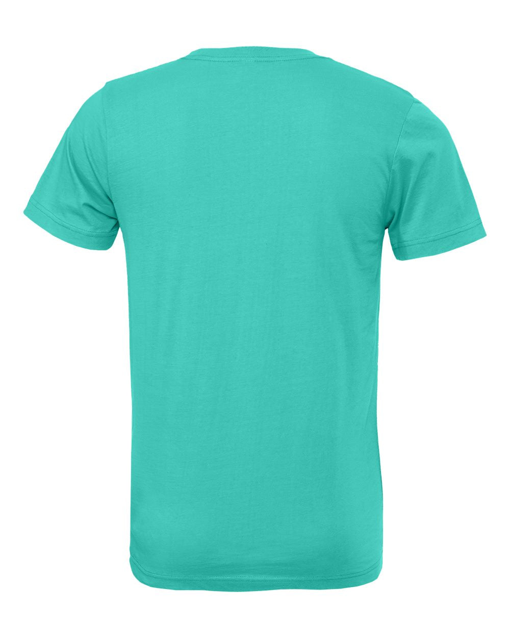 Teal Color BELLA + CANVAS Unisex Jersey Tee 3001