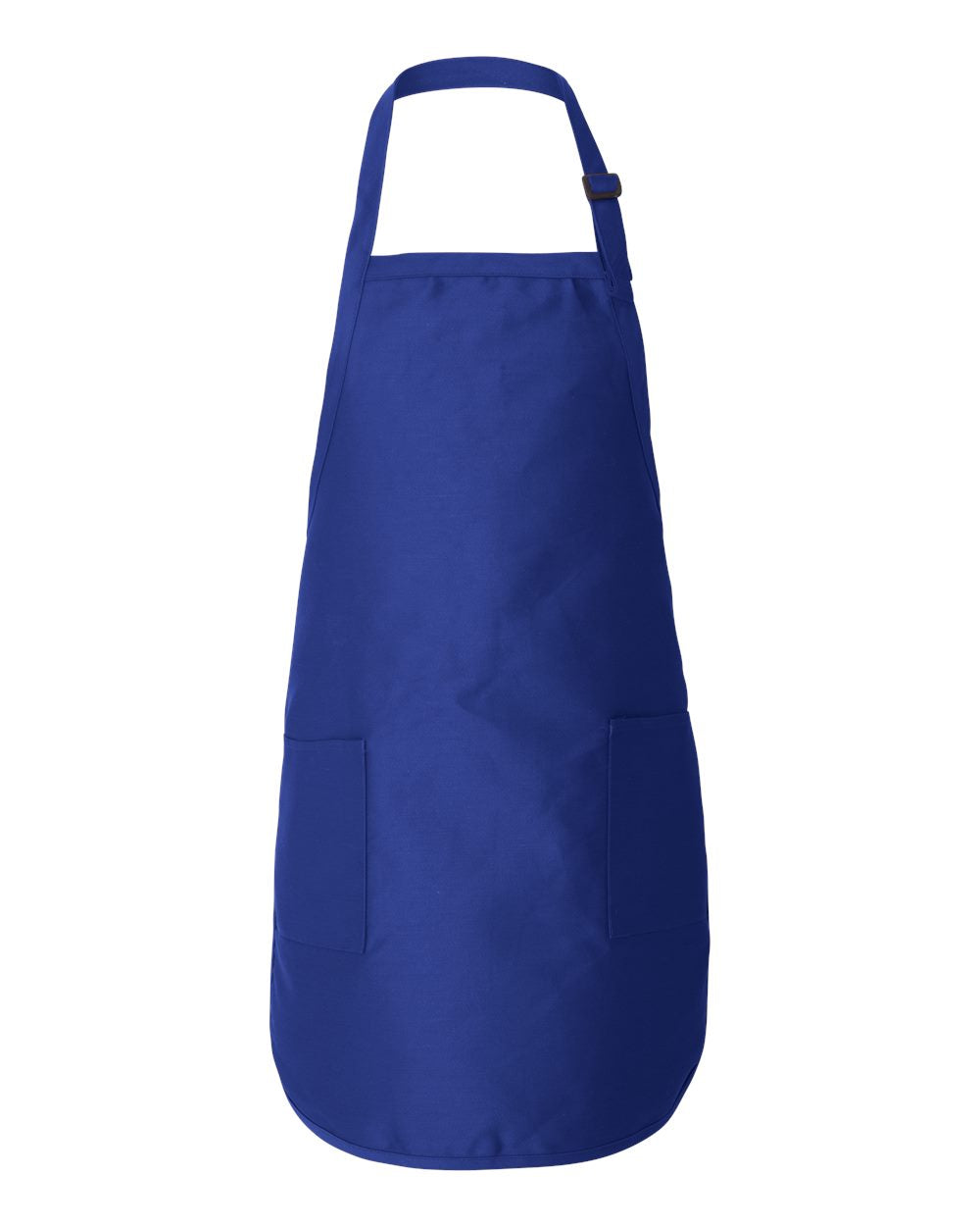 Q-Tees Full-Length Apron with Pockets Q4350 #color_Royal