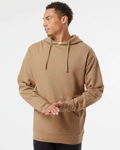 Independent Trading Co. Midweight Hooded Sweatshirt SS4500 #colormdl_Sandstone