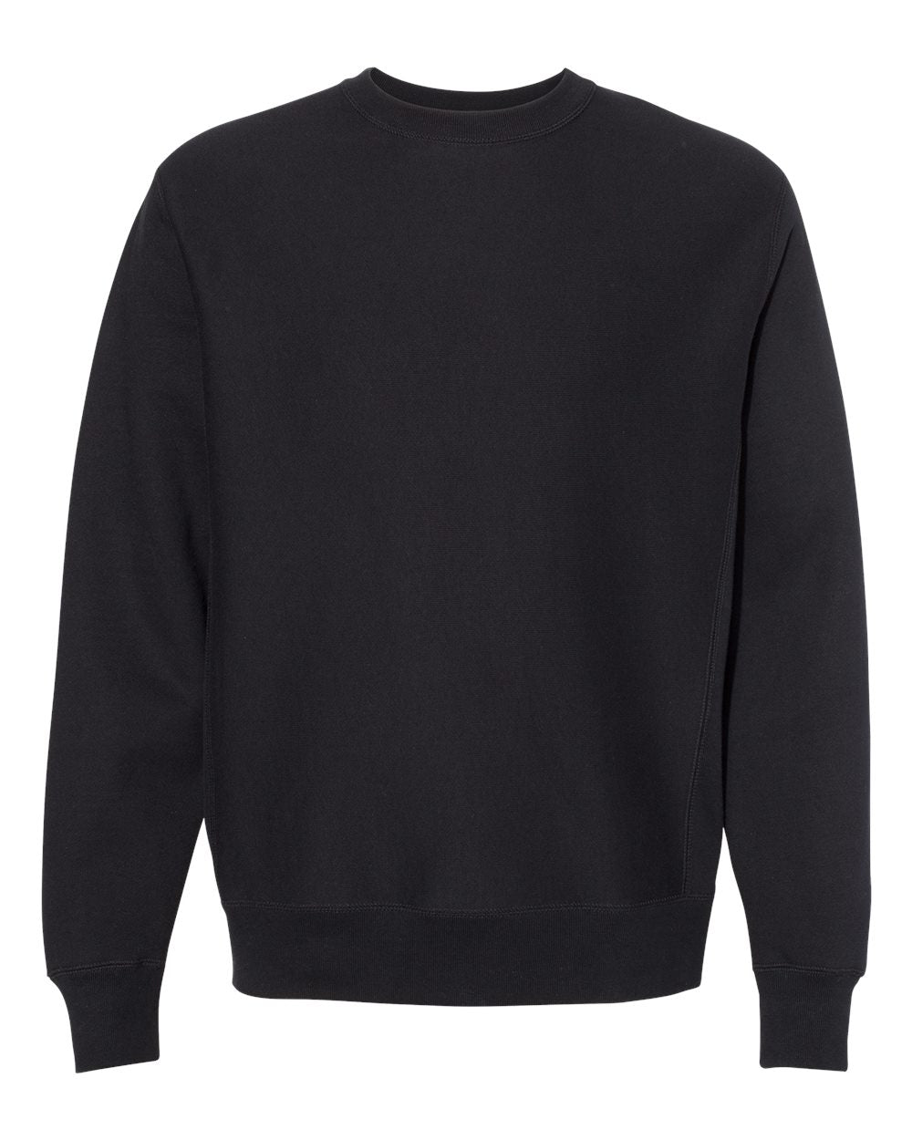 Independent Trading Co. Legend - Premium Heavyweight Cross-Grain Crewneck Sweatshirt IND5000C #color_Black