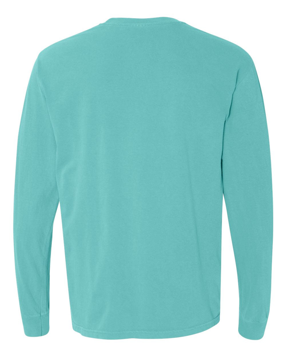 Comfort Colors Garment-Dyed Heavyweight Long Sleeve T-Shirt 6014 #color_Lagoon