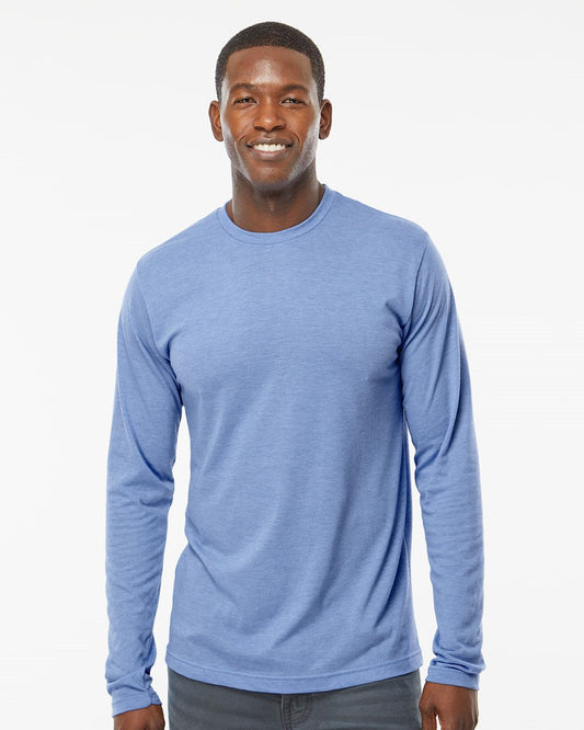 M&O Poly-Blend Long Sleeve T-Shirt 3520
